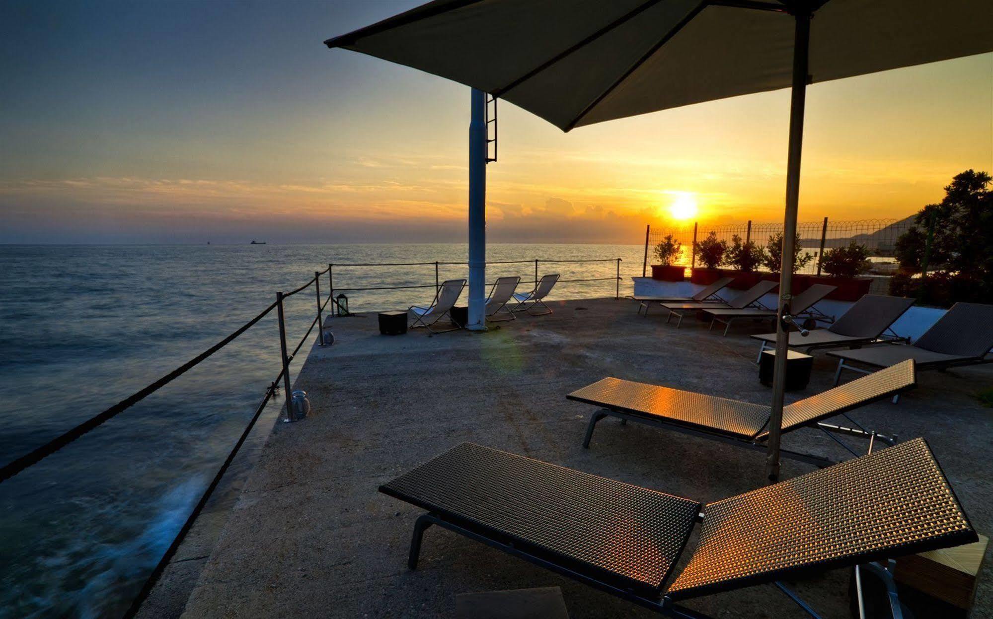 Tre Merli Beach Hotel Trieszt Kültér fotó